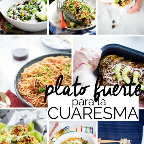 Recetas para la cuaresma