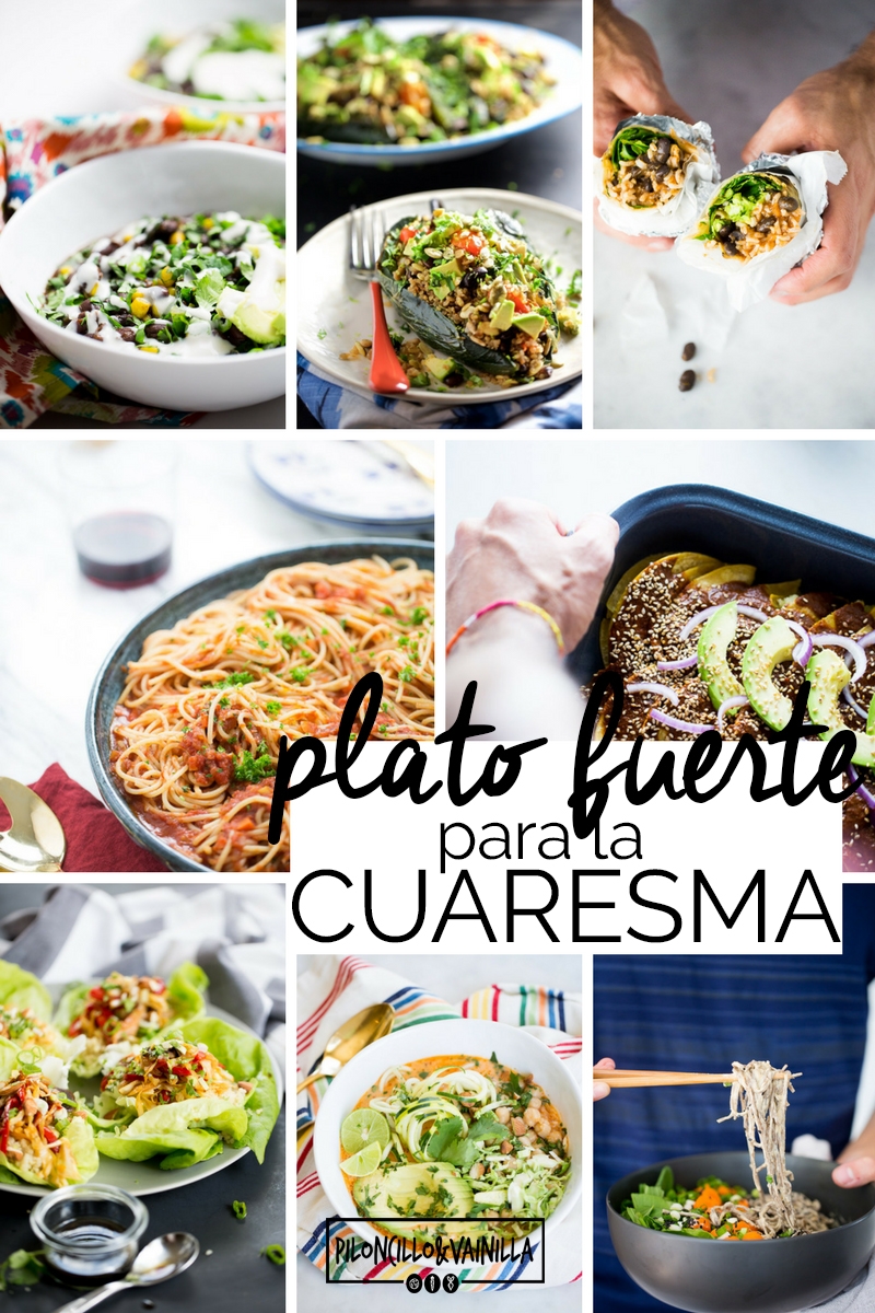 Recetas para la cuaresma