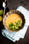sopa de lentejas rojas