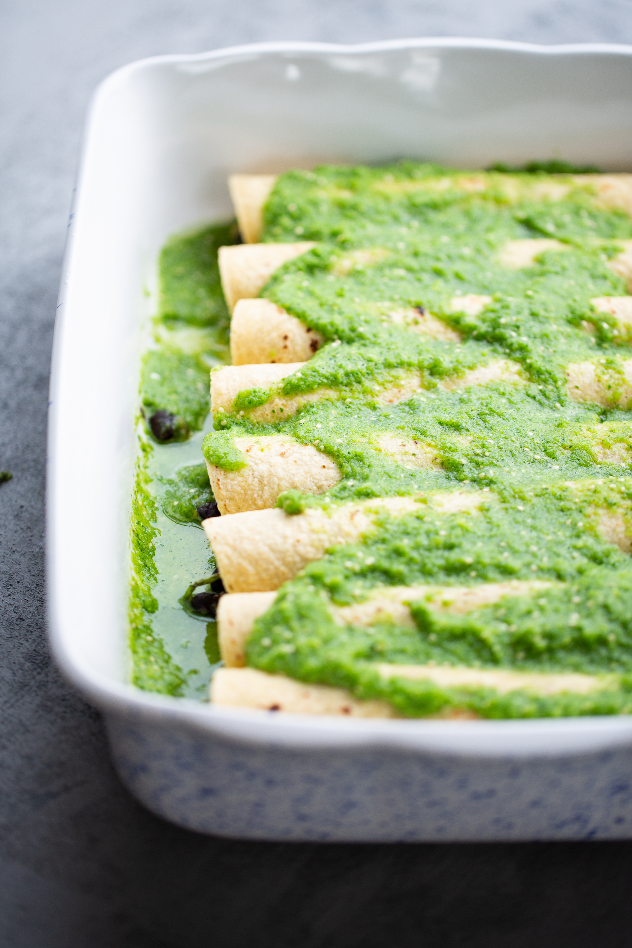 Enchiladas verdes autenticas