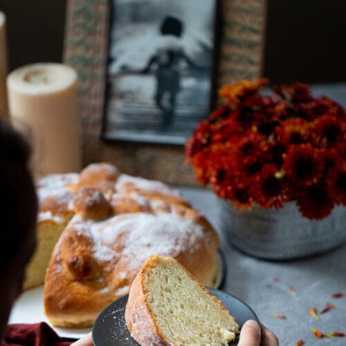 pan de muerto vegano