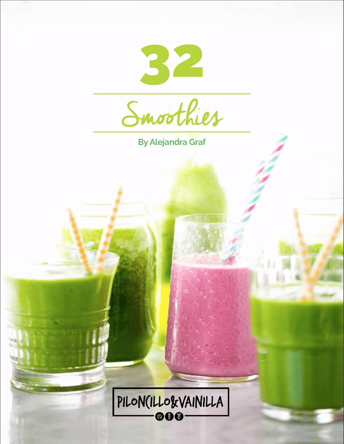 32 smoothies E-book de Piloncillo&Vainilla&Vainilla