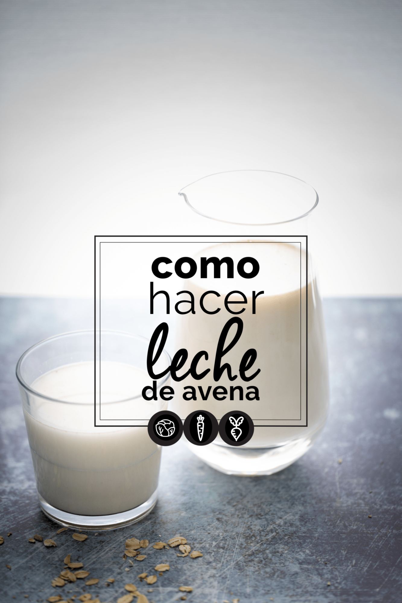 como hacer leche de avena