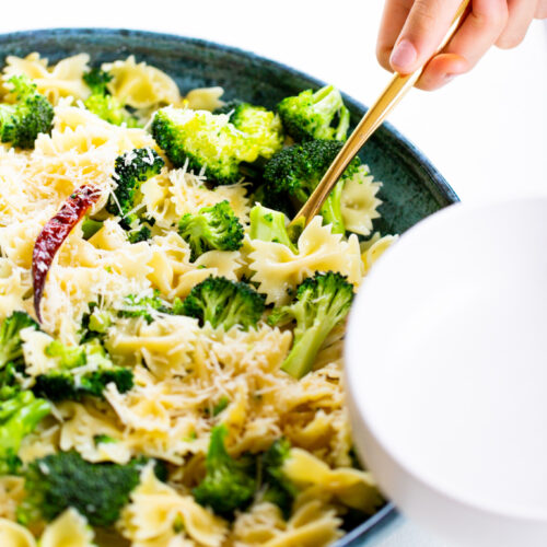 receta de pasta con brocoli