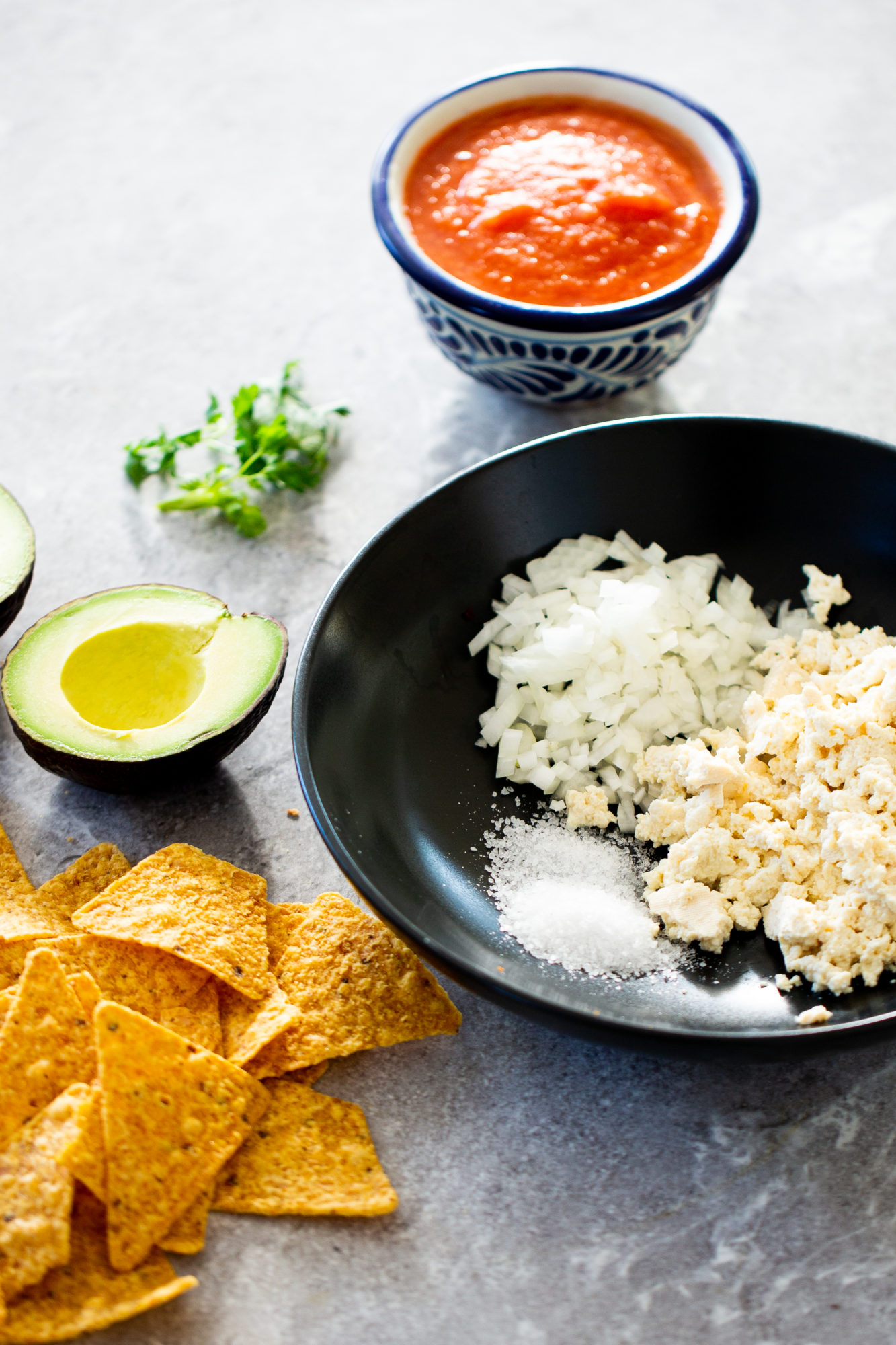 ingredients para hacer chilaquiles