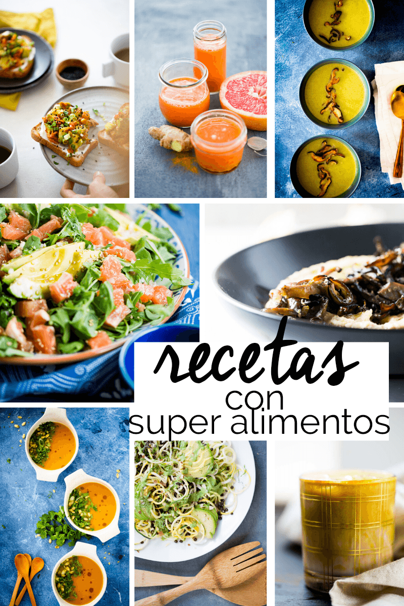 recetas con super alimentos