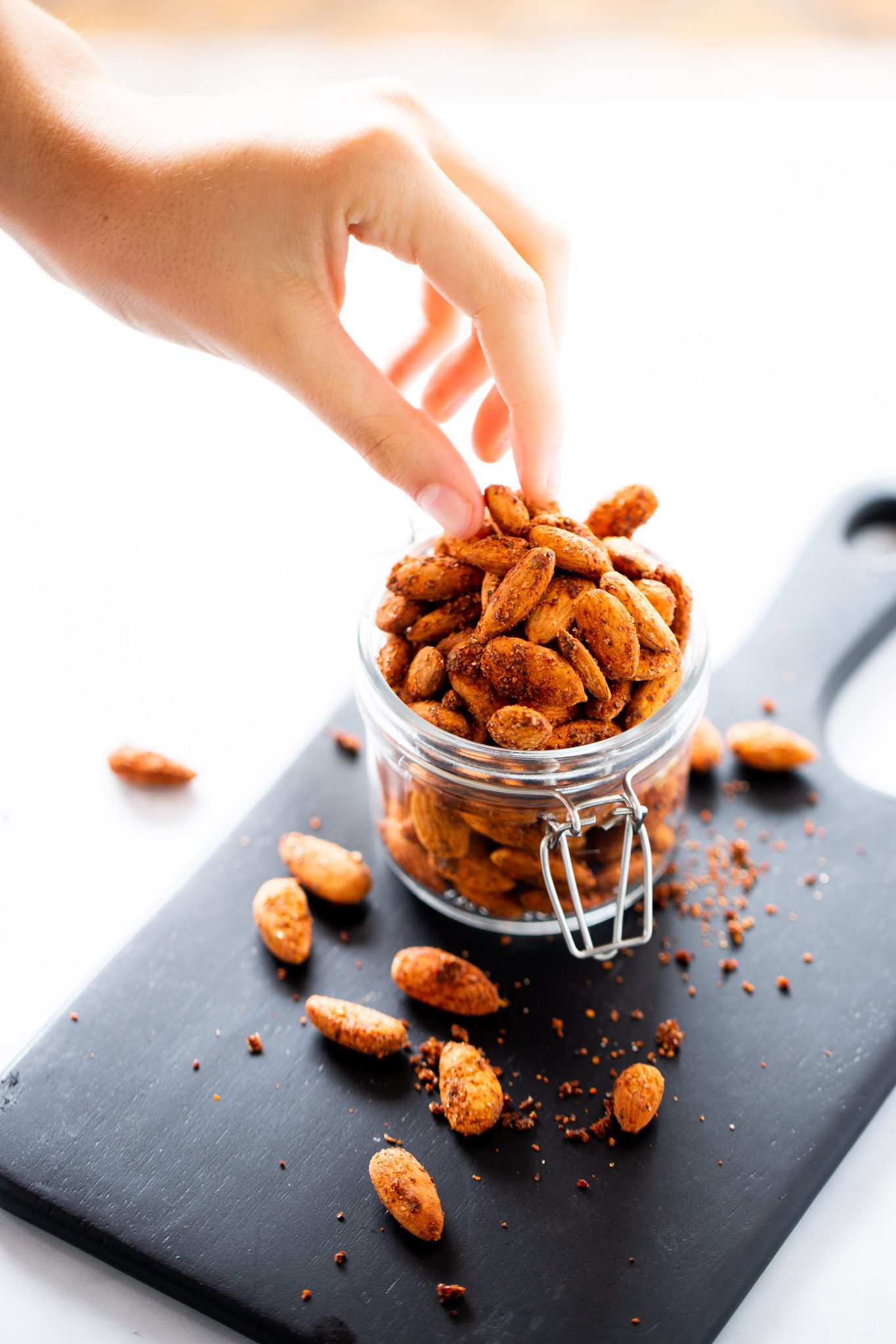 Almendras enchiladas veganas Piloncillo&Vainilla