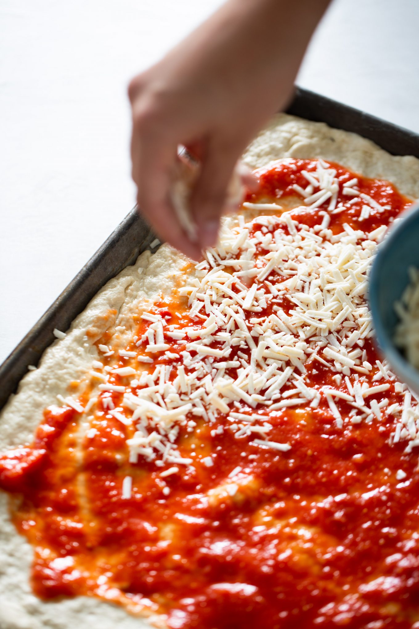 pizza hecha en casa