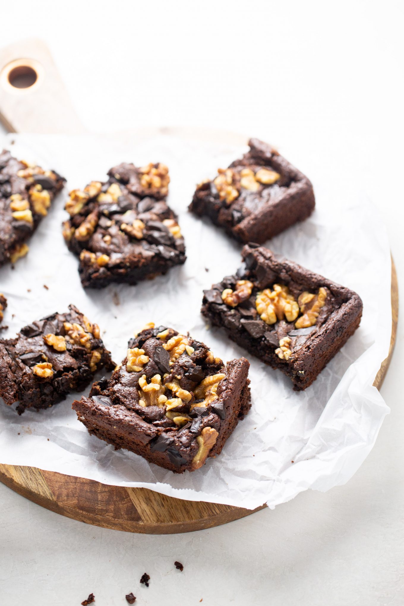 brownies veganos de frijol negro