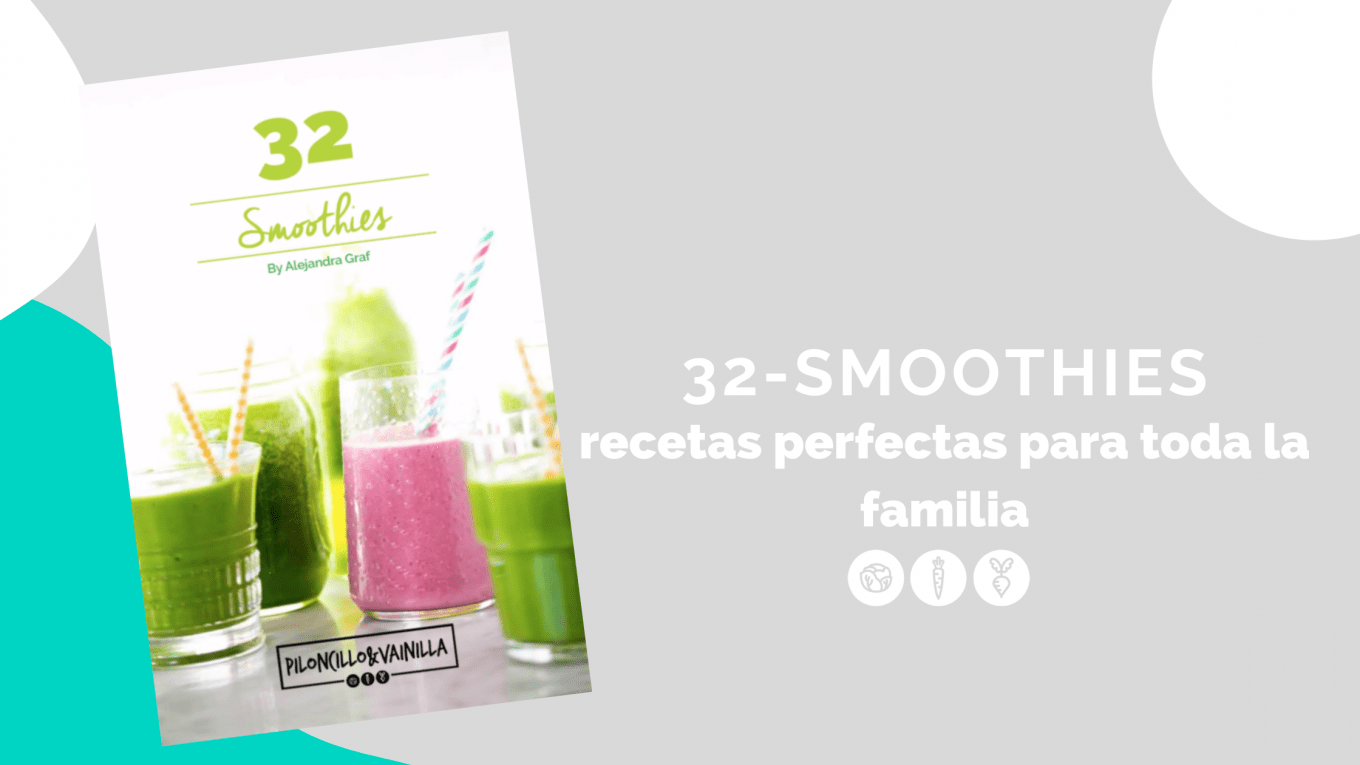 E-book de 32 recetas de smoothies