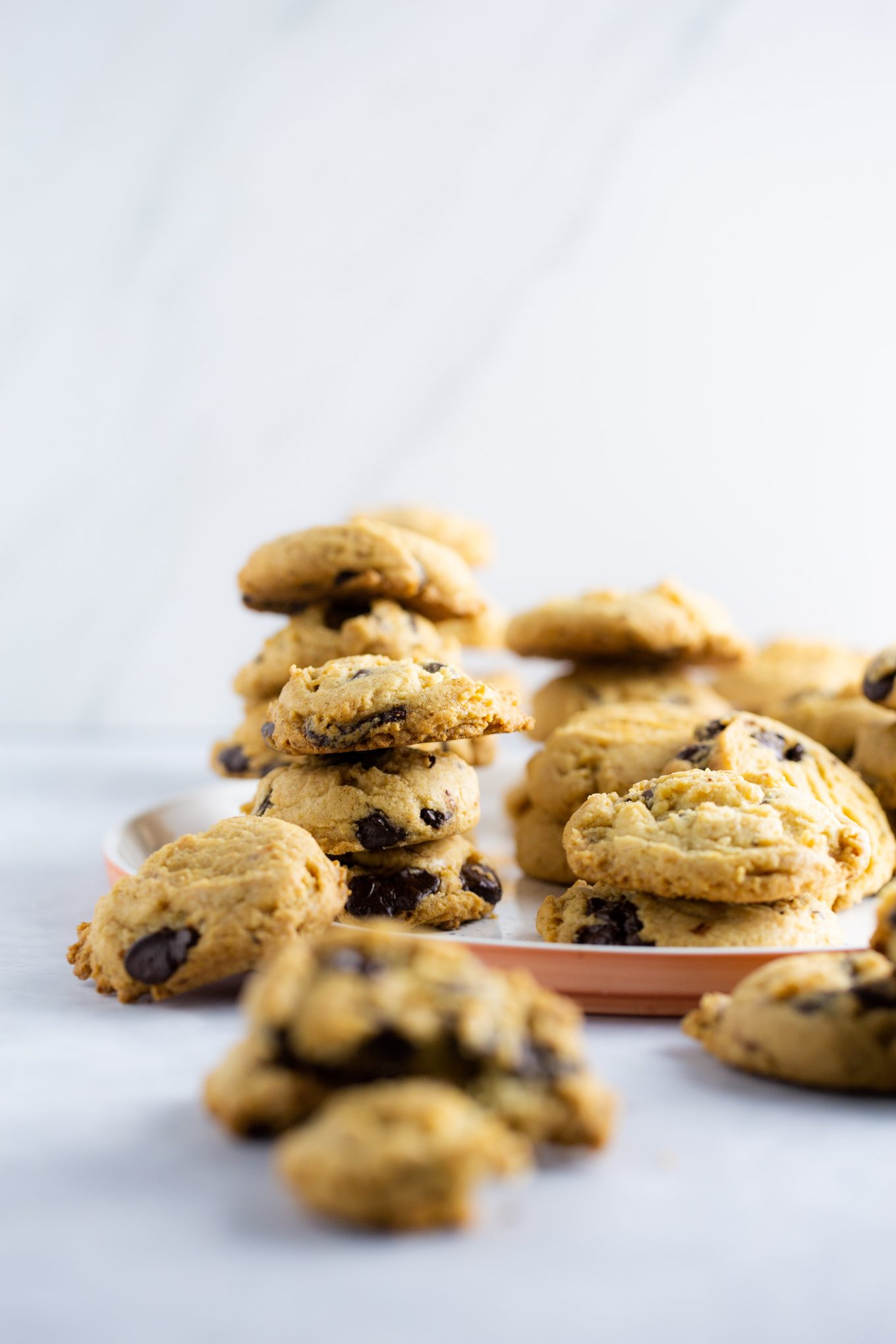 galletas veganas y sencillas de chocolate chips