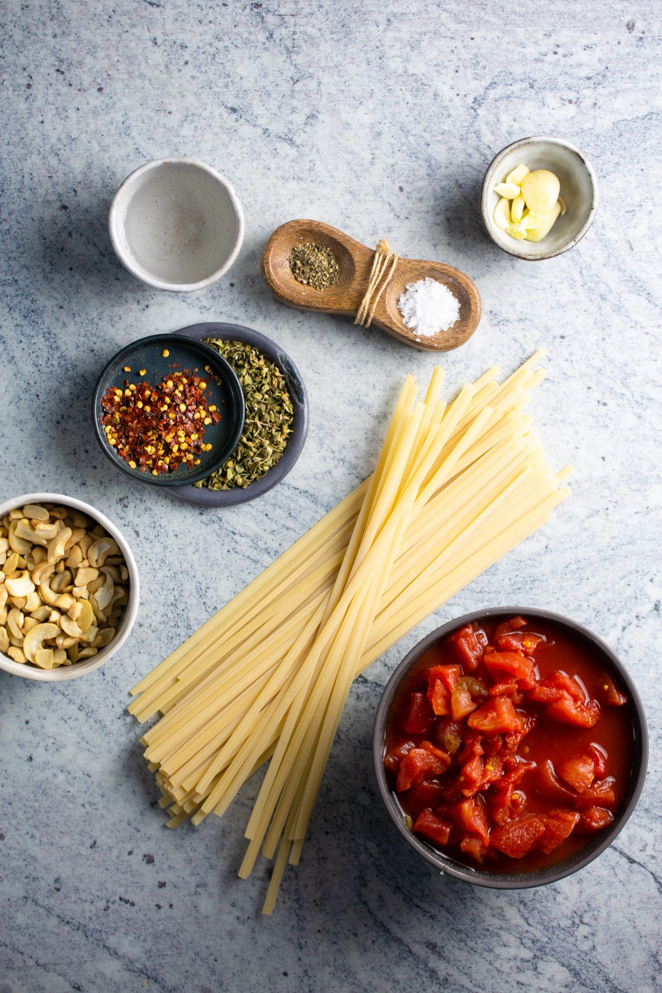 ingredientes para hacer pasta con vodka sin crema