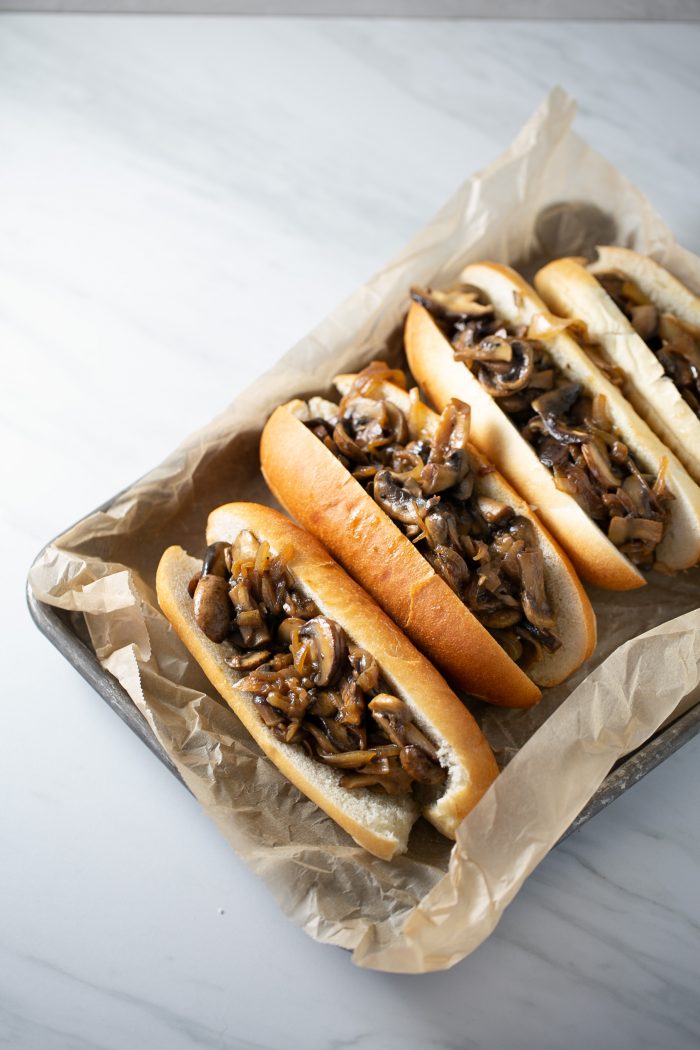 sandwich de champiñón