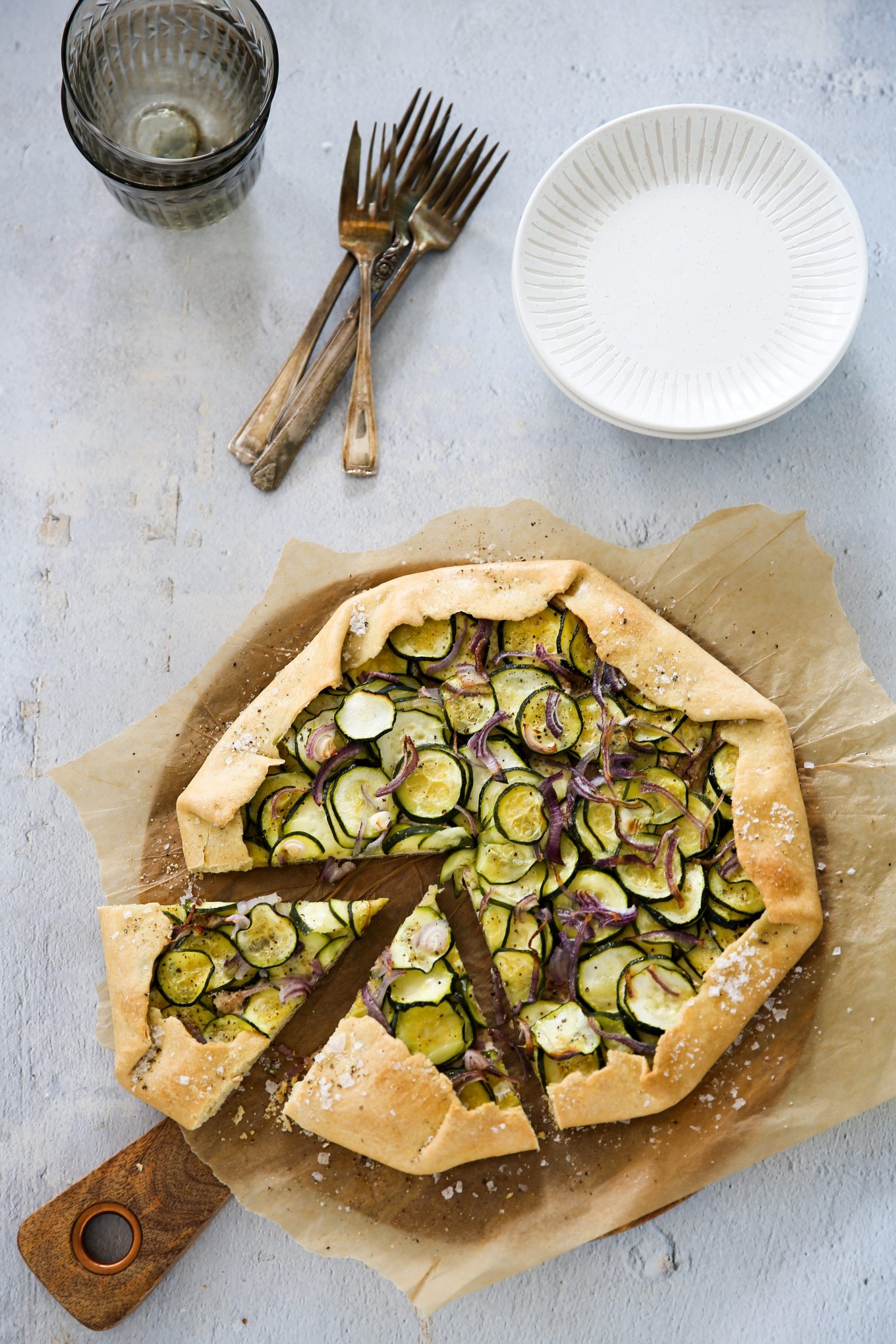 galette de zucchini