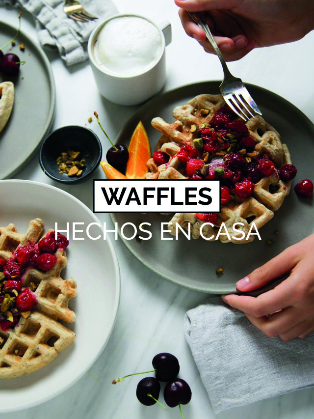 WAFFLES HECHOS EN CASA