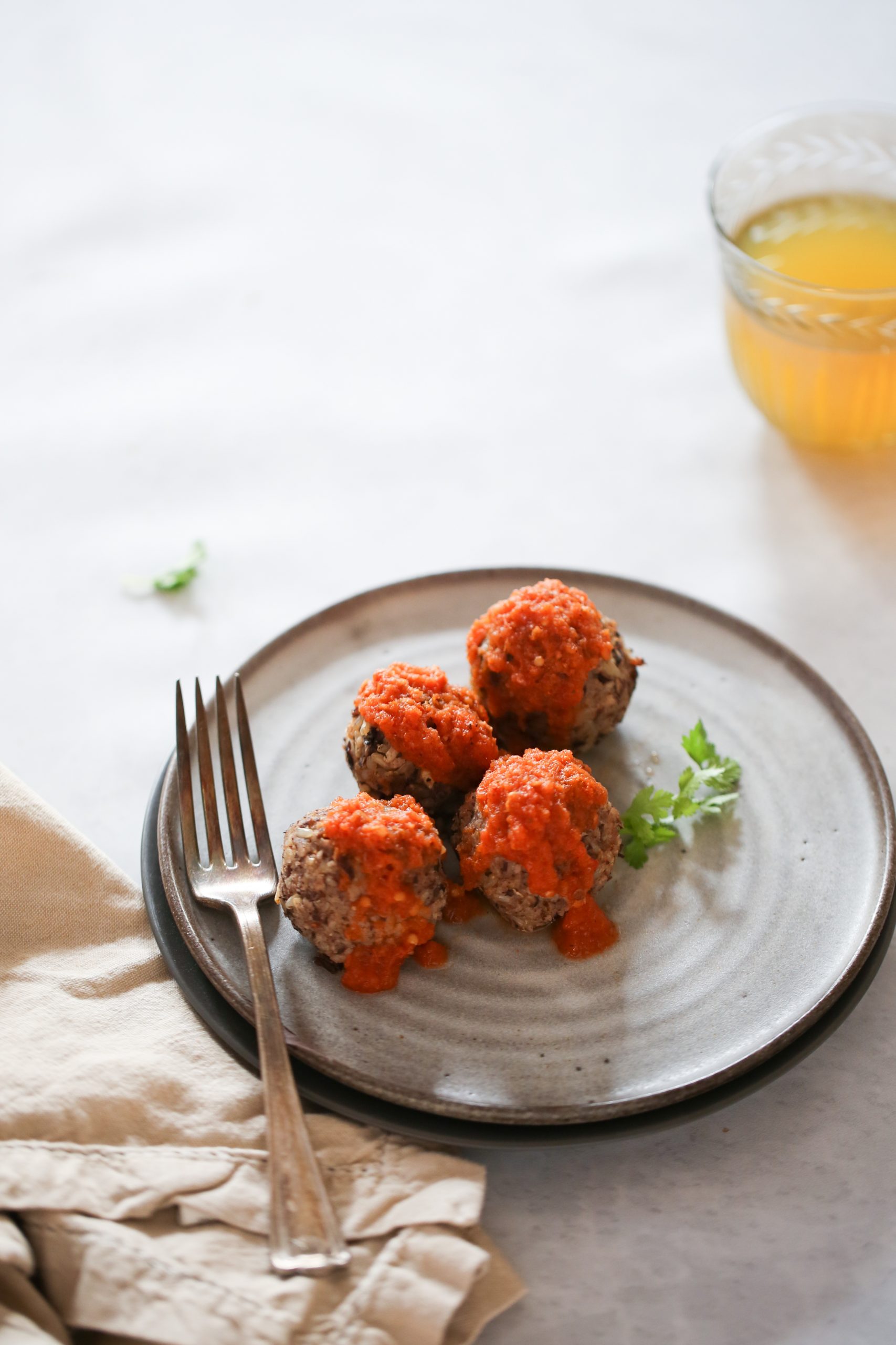 Albóndigas mexicanas veganas