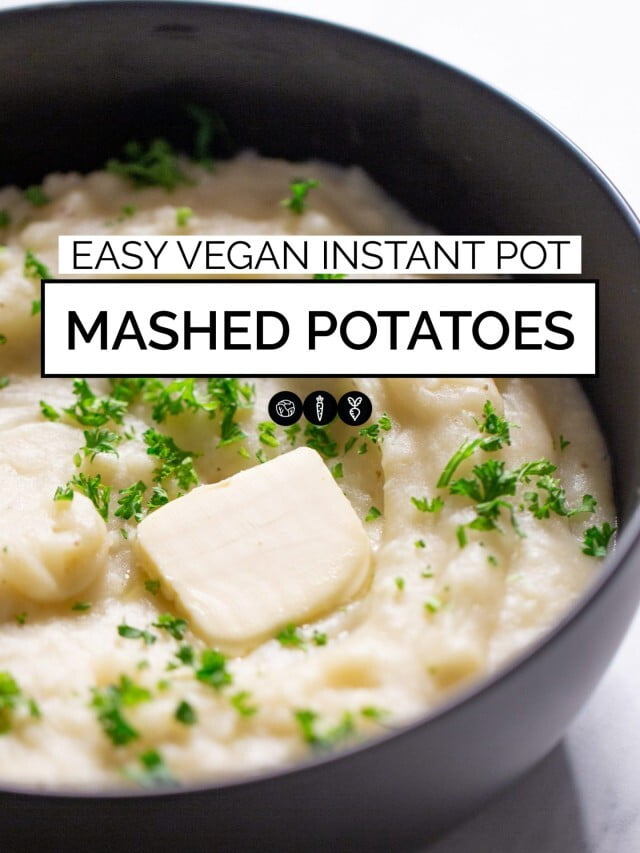 Easy Vegan Mashed Potatoes