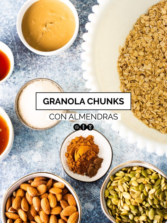 GRANOLA CHUNKS CON ALMENDRAS
