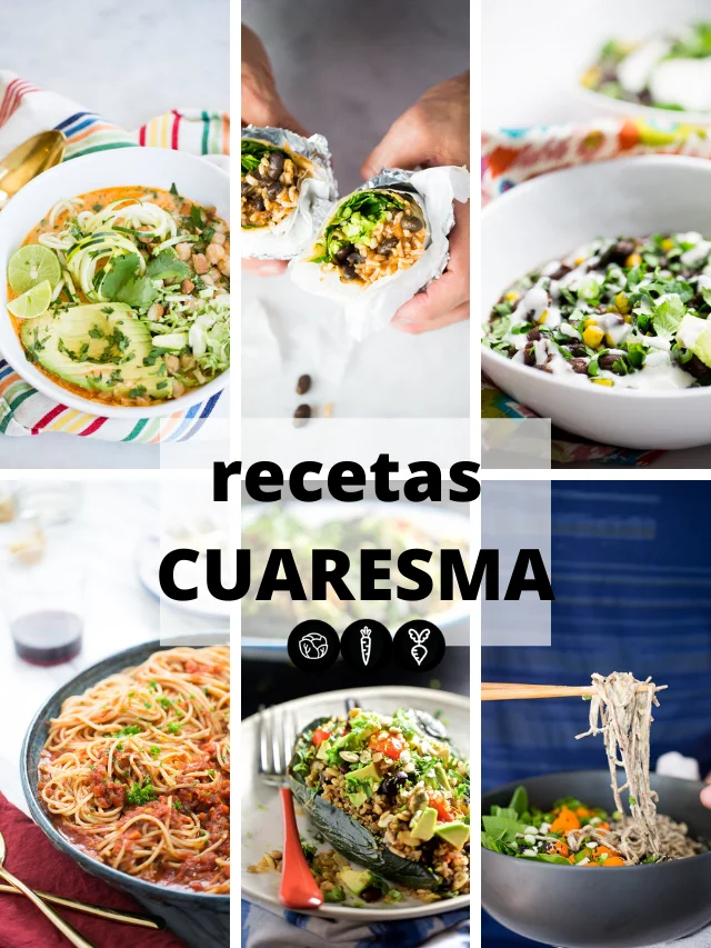 Recetas para la cuaresma Recetas para la cuaresma
