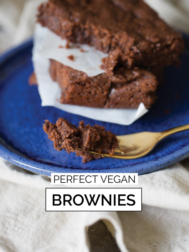 BROWNIES VEGANOS HECHOS EN CASA