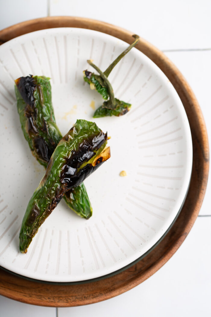 charred chiles