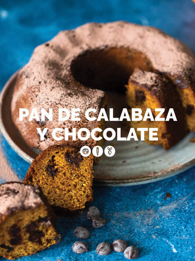 PAN DE CALABAZA Y CHOCOLATE OBSCURO