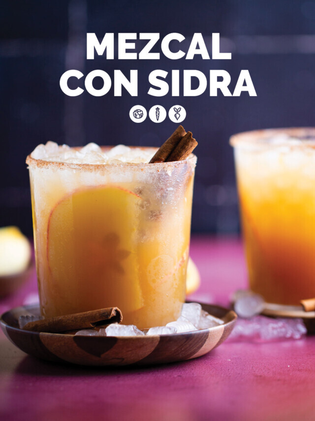 MEZCAL CON SIDRA DE MANZANA