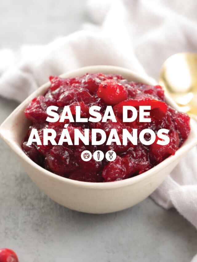 SALSA DE ARÁNDANOS