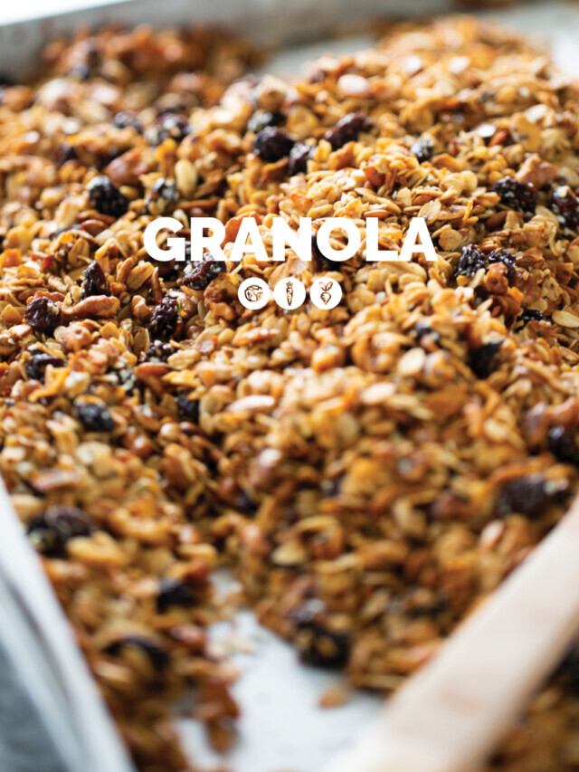 GRANOLA HECHA EN CASA