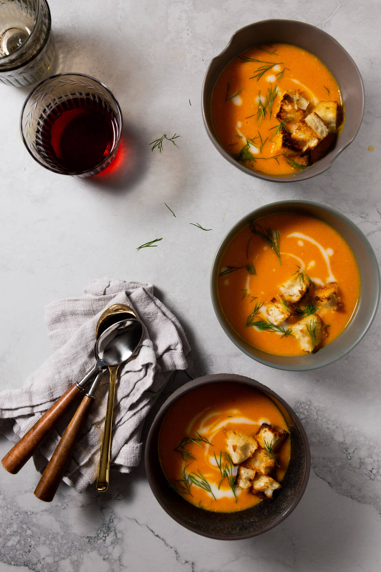 Cocina Sopa de Tomate y Pimiento Morrón: Fácil, Deliciosa Y Nutritiva