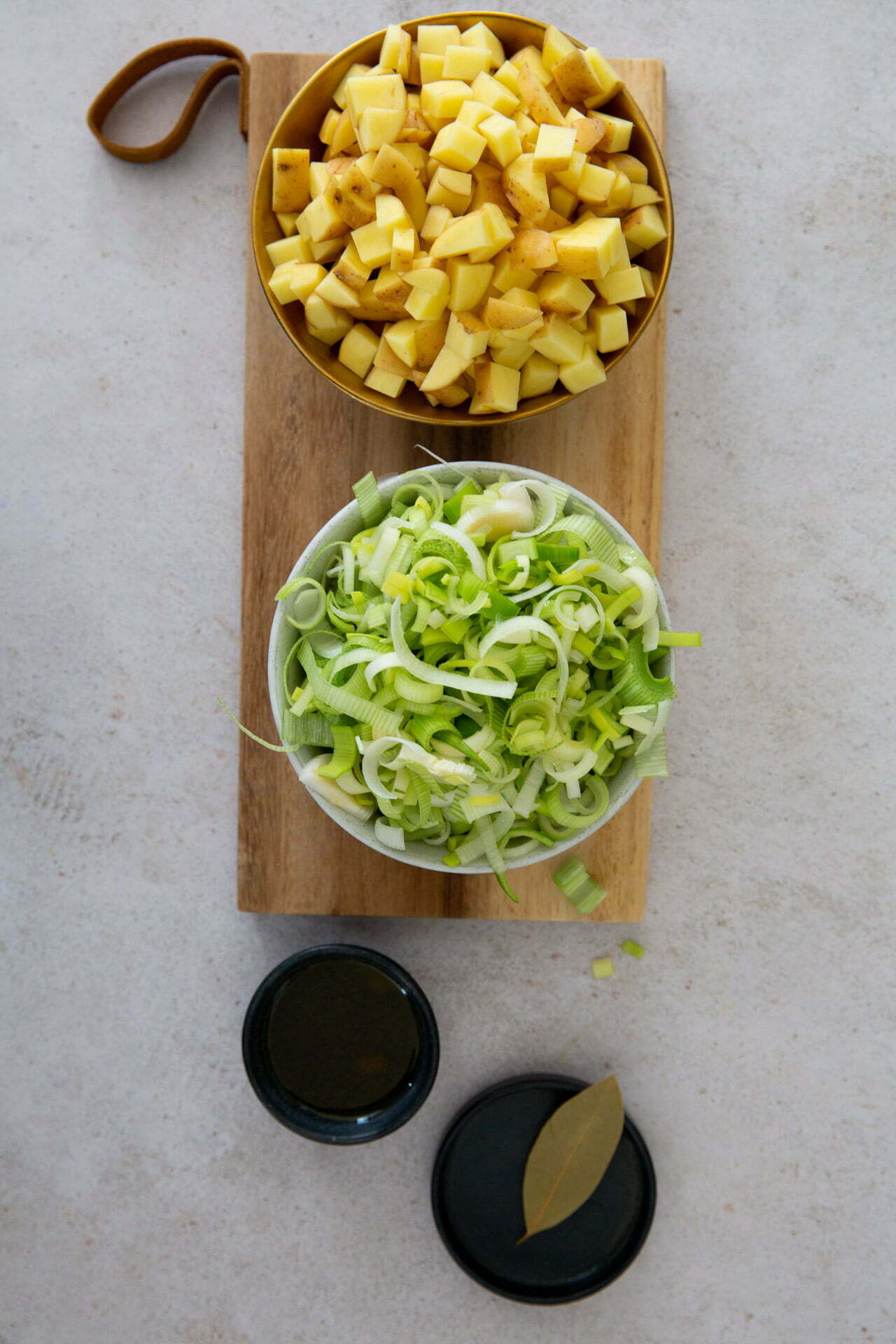 sopa de poro y papa 2