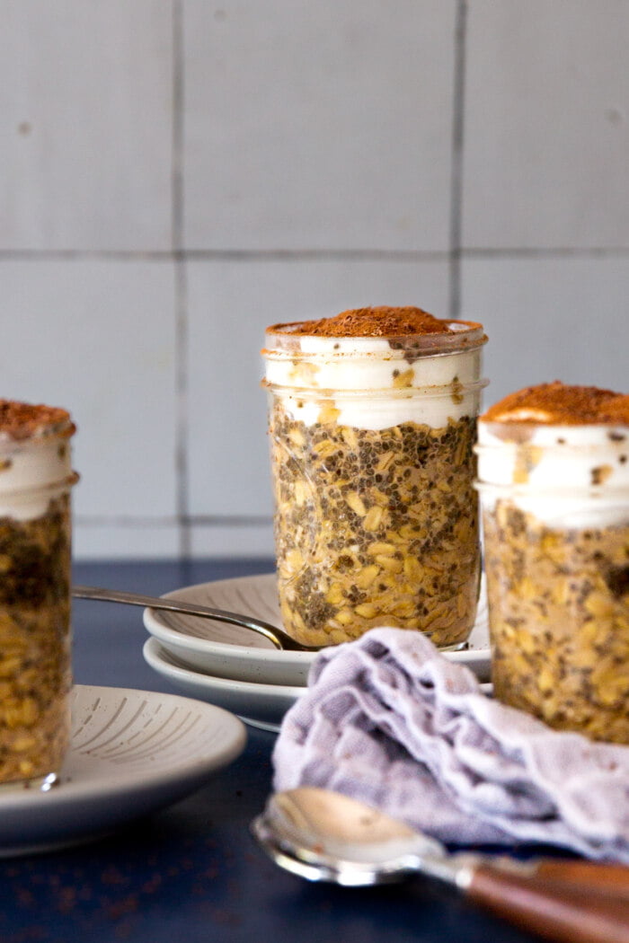 overnight oats tiramisu 1