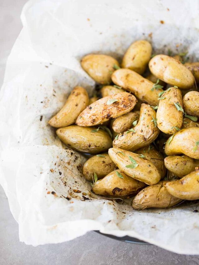 PAPAS ROSTIZADAS CON LIMÓN Y ZA´ATAR