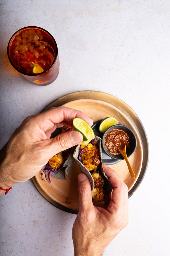 crunchy cauliflower tacos 14