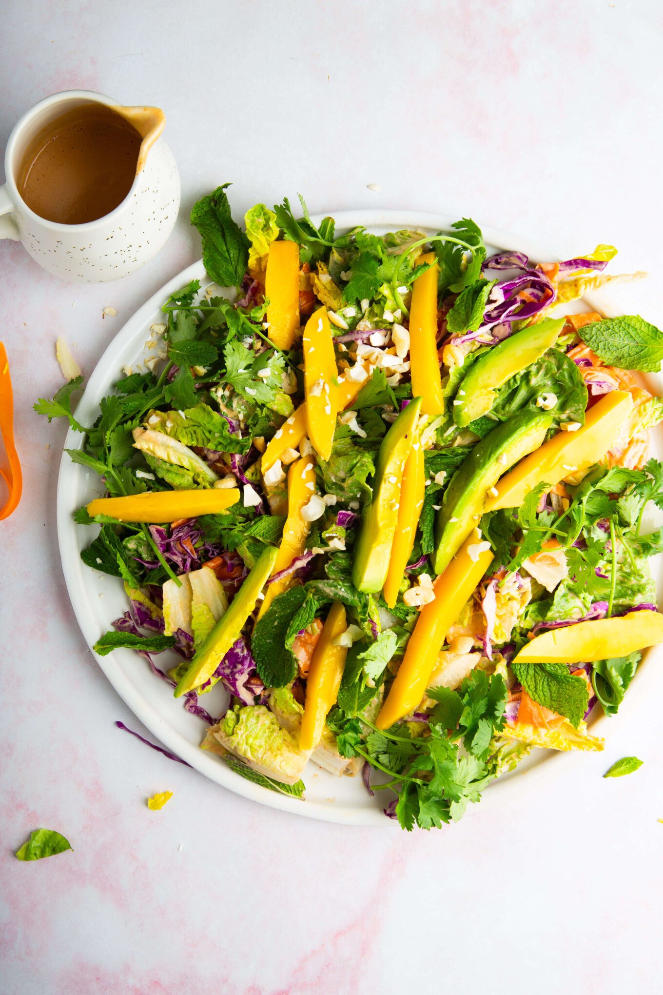 ensalada crujiente con aliño picante de anacardos 23