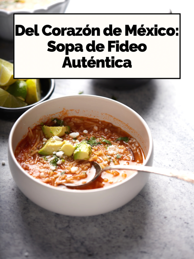 Sopa de fideo