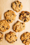 Deliciosas galletas de avena