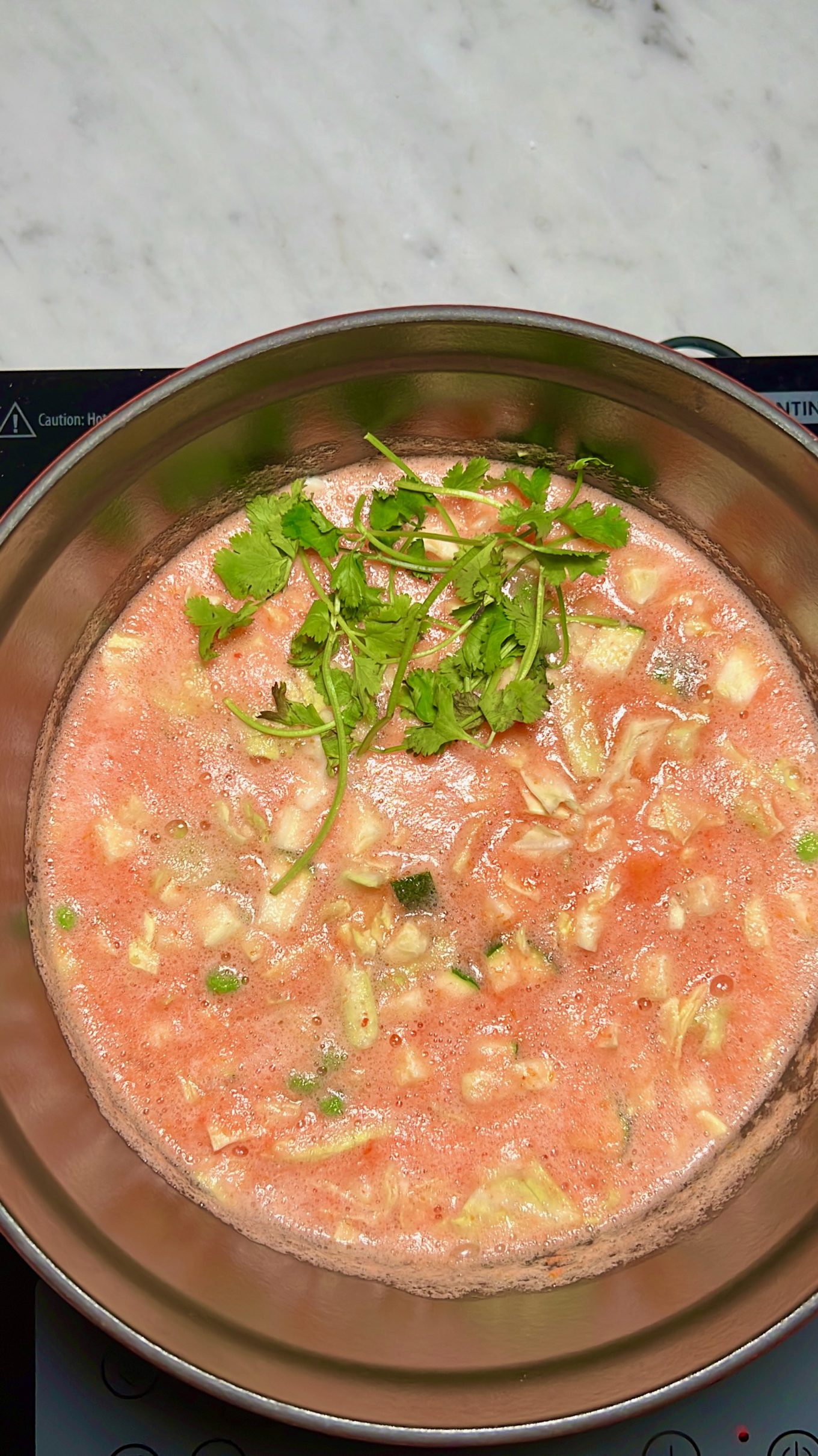 Receta de Caldo Mexicano de Albóndigas