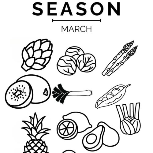 ¿Qué hay de temporada en marzo?